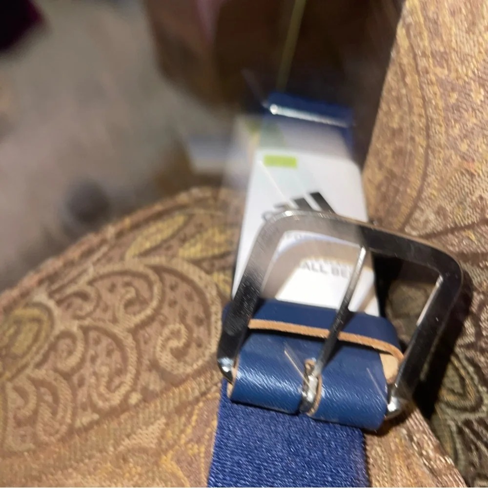 Adidas Blue Youth Baseball Belt “18-32”